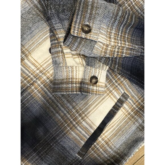 Ski-Doo Women's Lifestyle Overshirt Flannel L Heavy Warm Pockets NEW - Picture 8 of 9